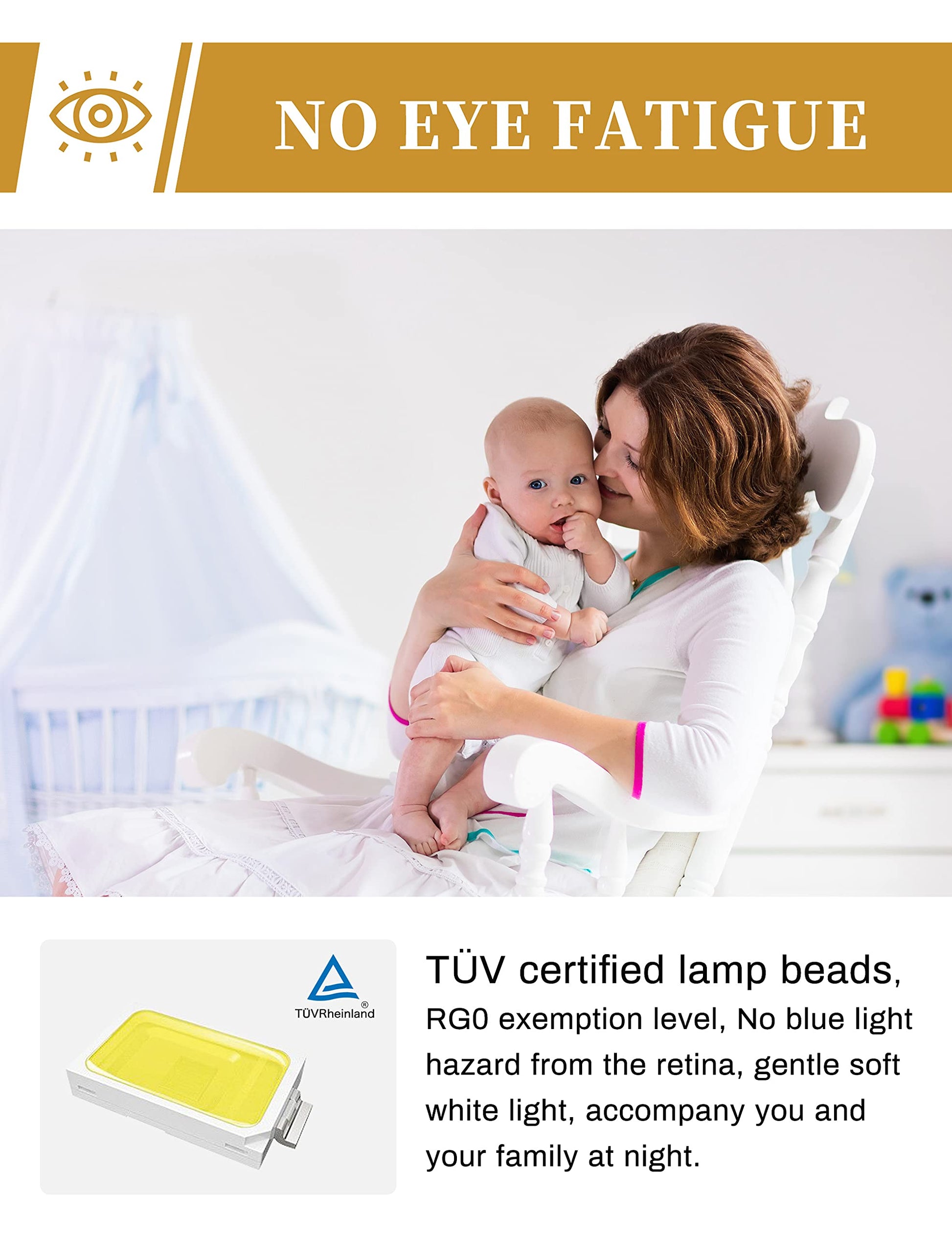 DORESshop LED Night Light, Night Lights Plug Into Wall [2 Pack] with Dusk-to-Dawn Sensor, Dimmable Nightlights, Adjustable Brightness for Bathroom, Hallway, Bedroom,Kids Room,Stairway,Soft White