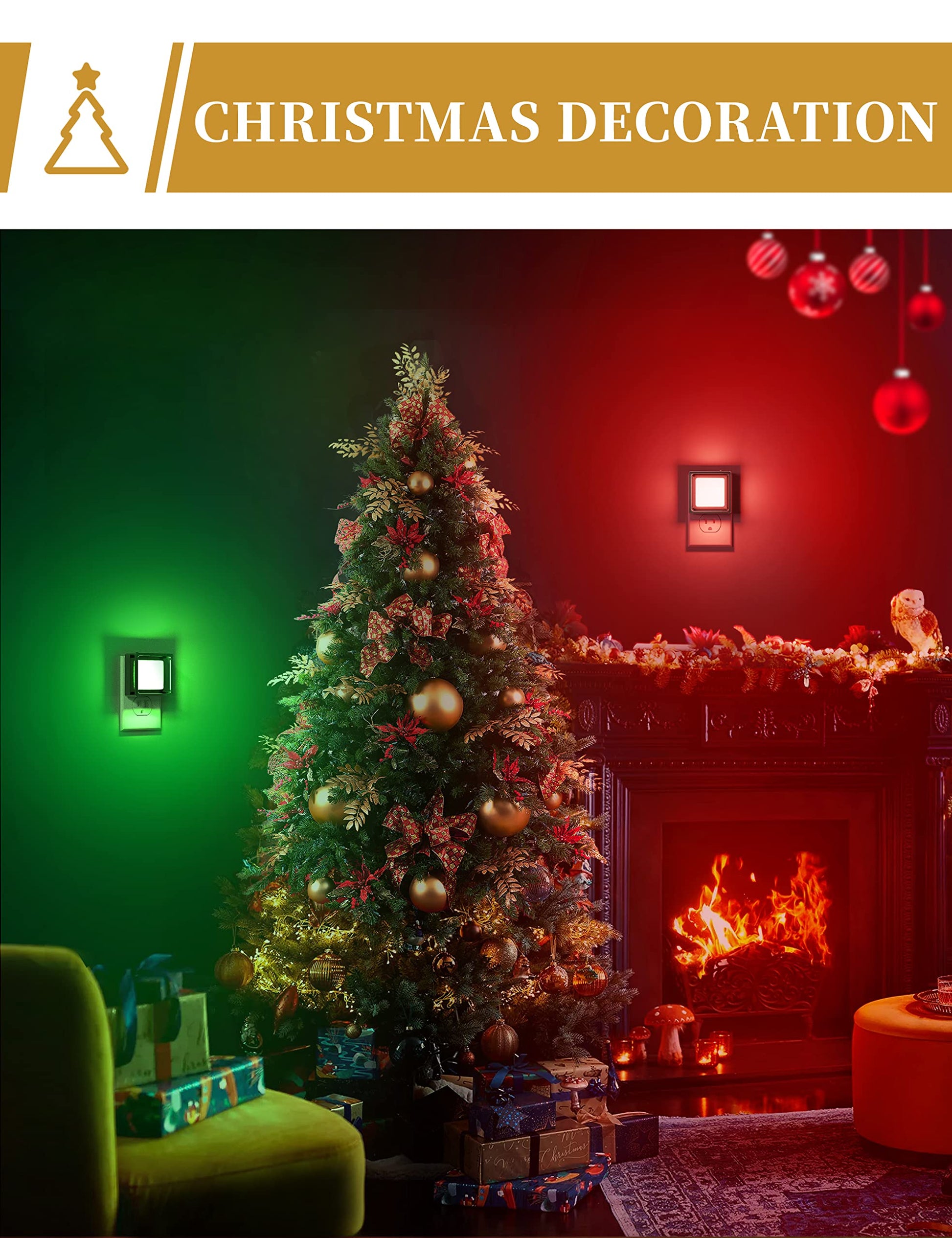 DORESshop LED Night Light, Night Lights Plug Into Wall [2 Pack] with Dusk-to-Dawn Sensor, Dimmable Nightlights, Adjustable Brightness for Bathroom, Hallway, Bedroom,Kids Room,Stairway,Soft White